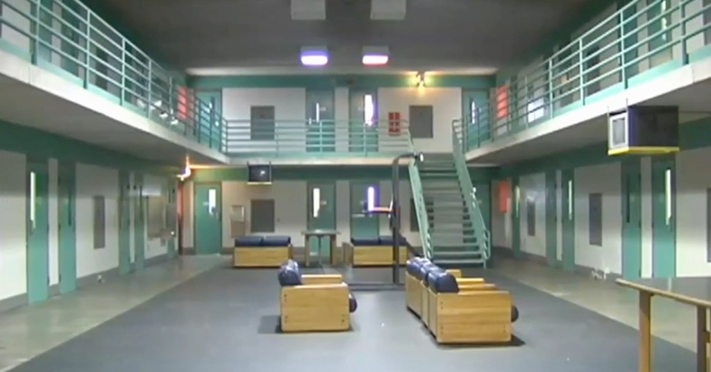 Investigators uncovered two of the sick recorded chats after the predator's bunkmate notified prison officials in April that Osborne was using his tablet to contact the young girl.
