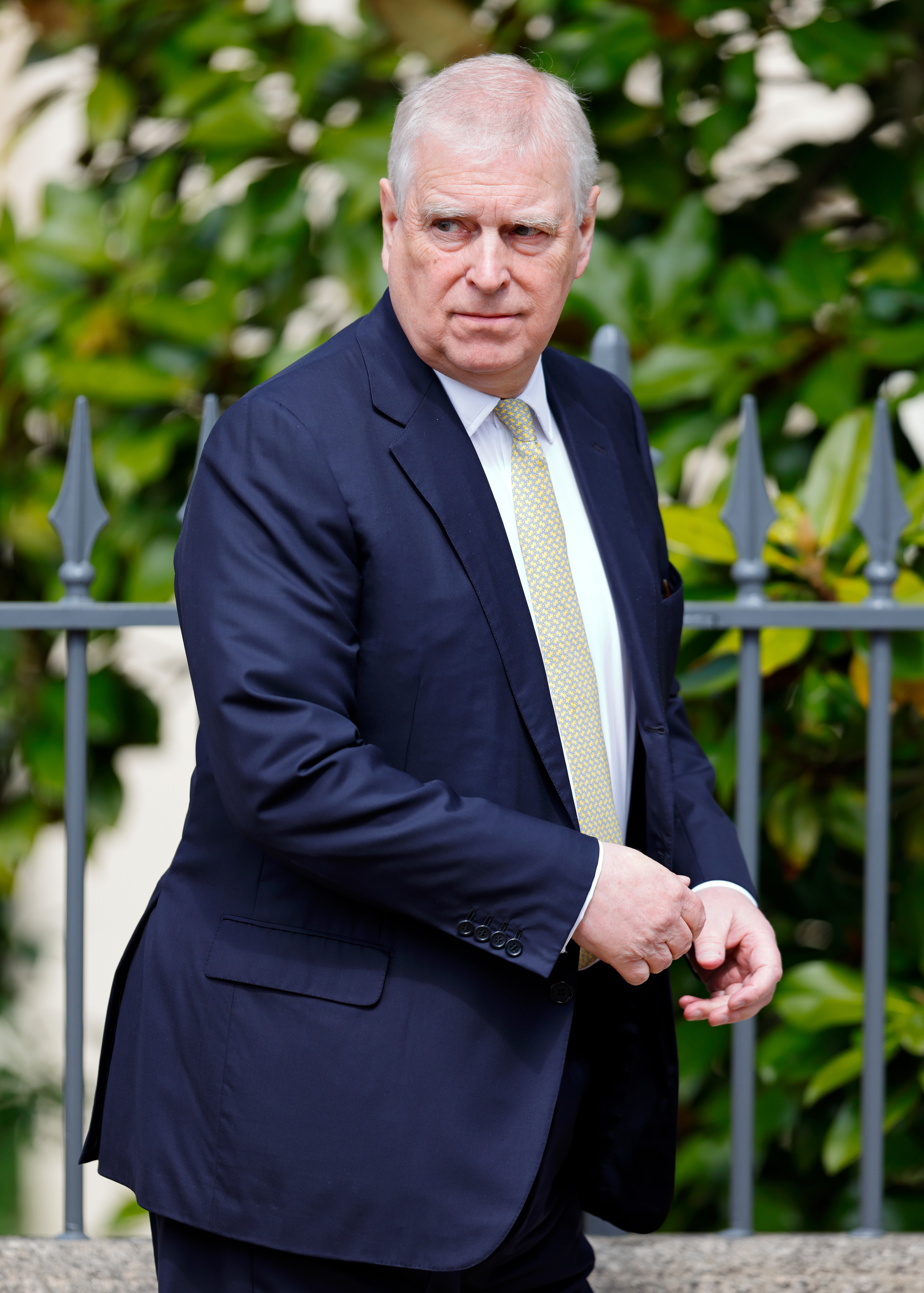 Prince Andrew in 2025