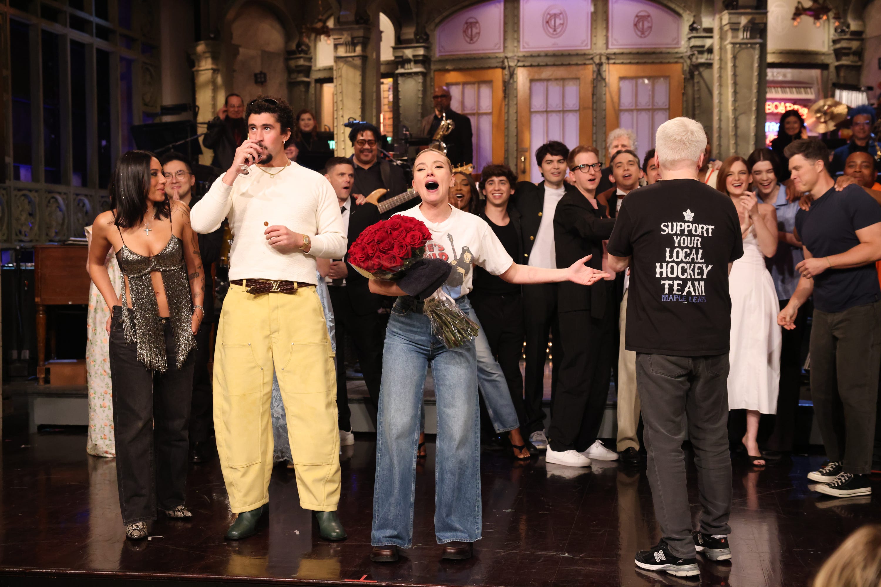The 50th season finale, hosted by Scarlett Johansson, aired on May 17.