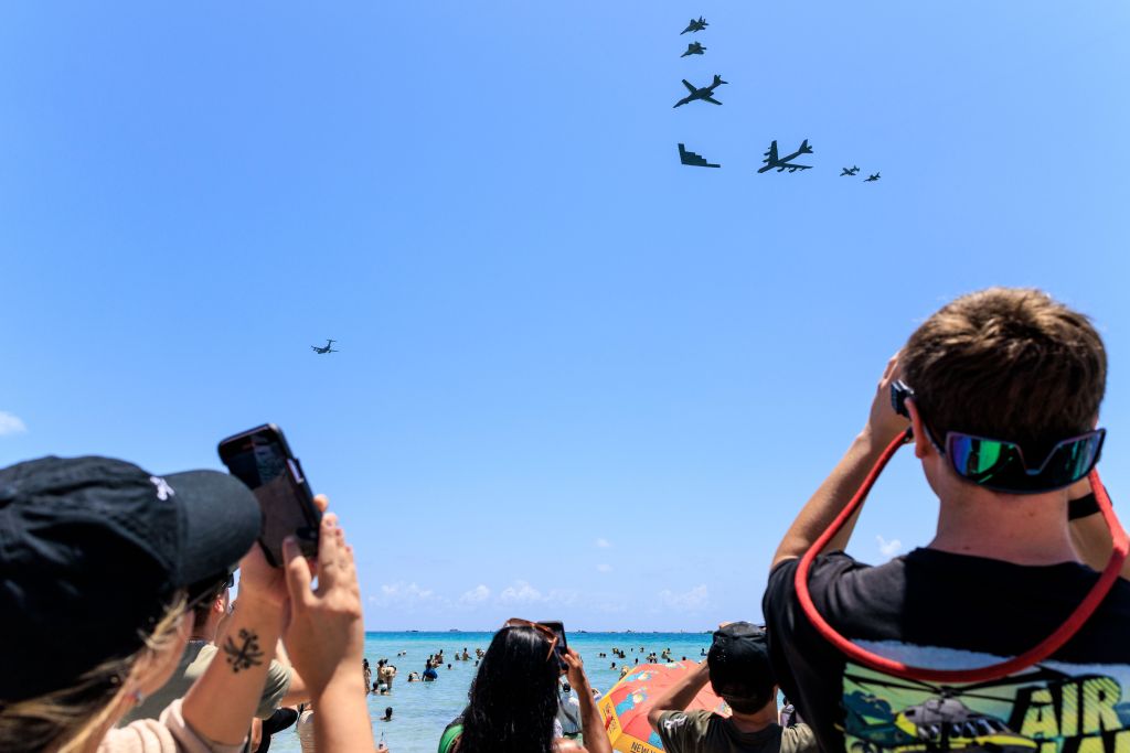 The air show in Miami wowed the Memorial Day crowd. 