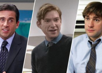 ‘The Paper’s Domhnall Gleeson Is “Delighted” He Listened To Steve Carell, John Krasinski’s Support