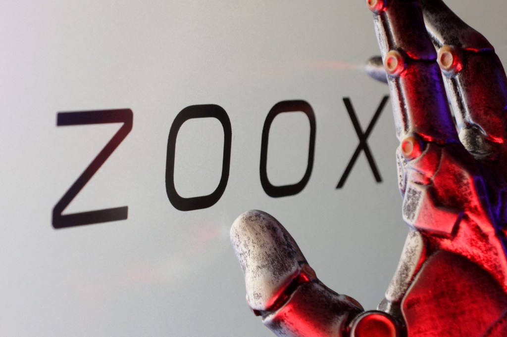 Illustration of Zoox's logo from February 16, 2025