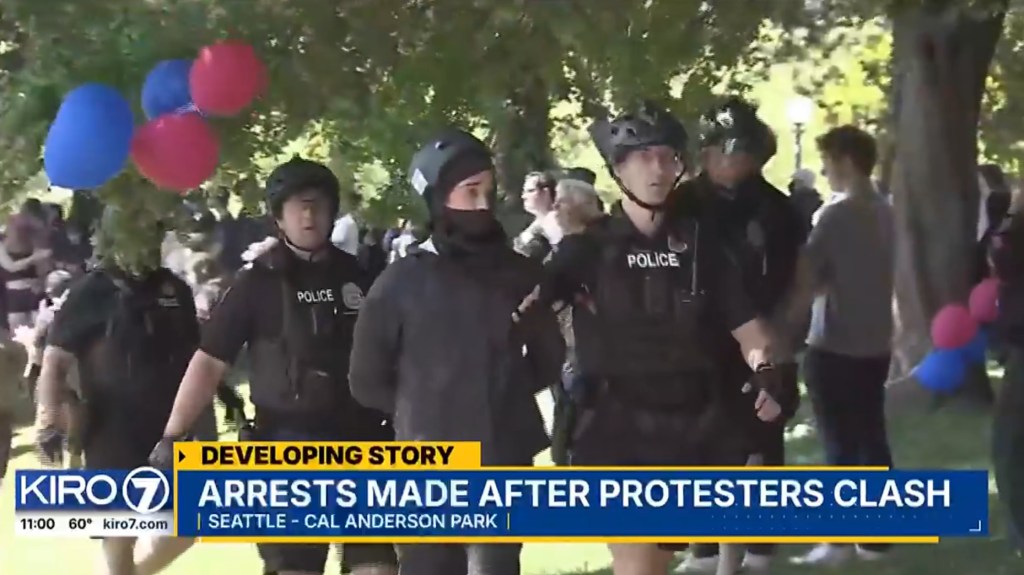 23 arrested at Seattle 'Fascist Family Values' rally