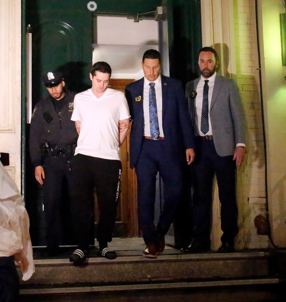 John Woeltz arrested.