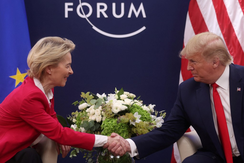 President Trump and the President of the European Commission Ursula von der Leyen agreed to a new date to strike a trade deal. 