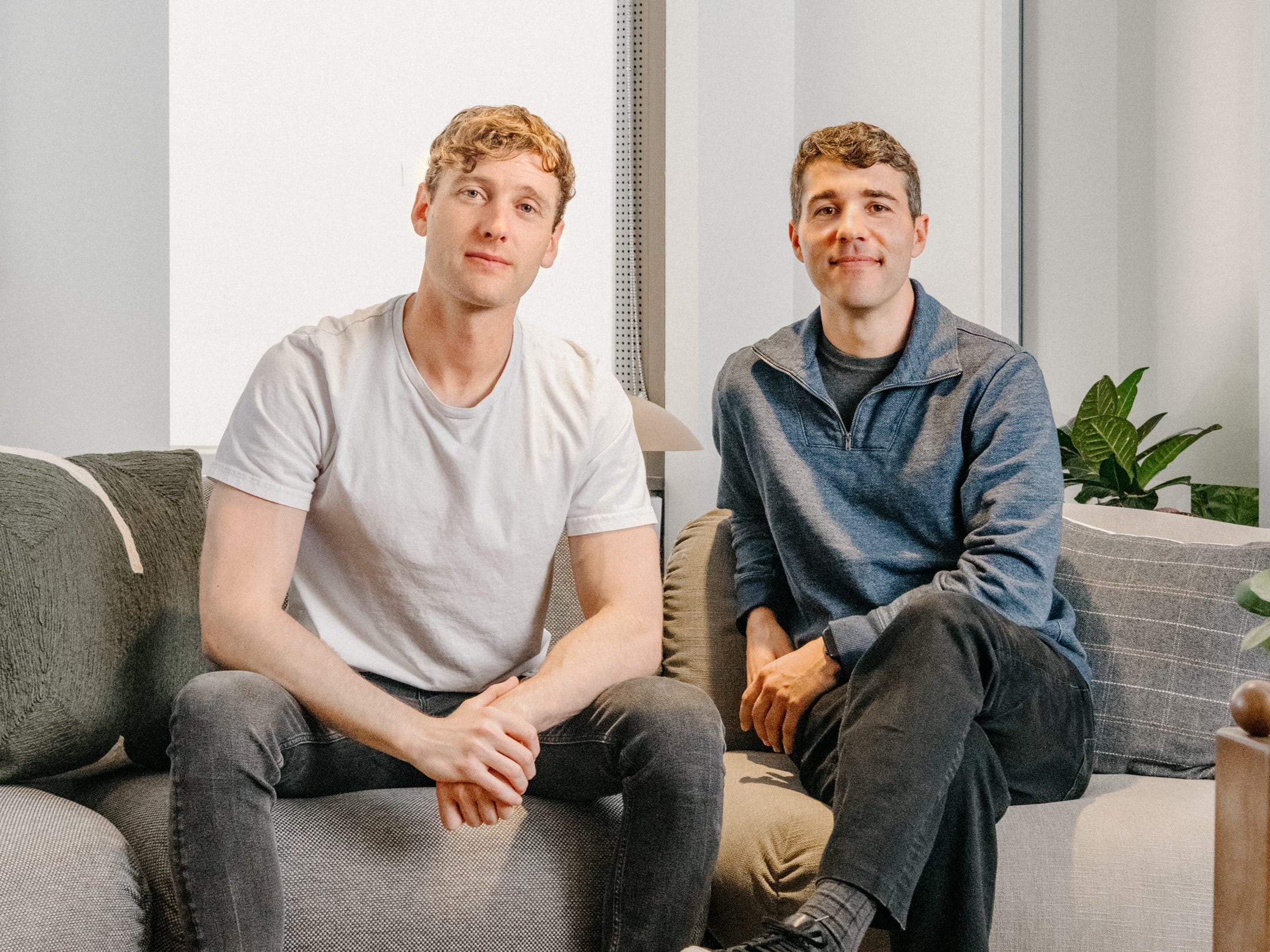 Harvey cofounders Winston Weinberg and Gabe Pereyra.
