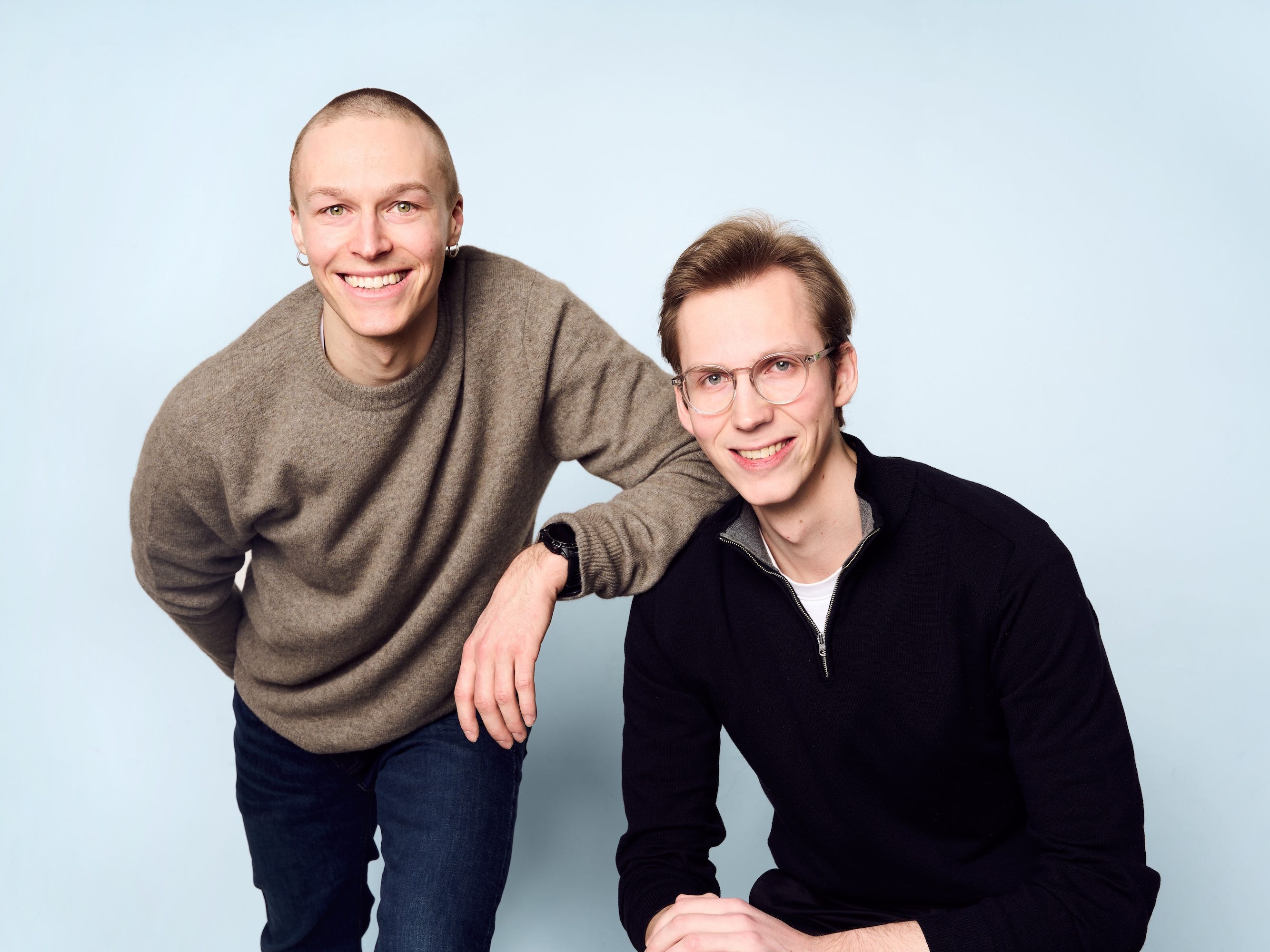 Legora cofounders Sigge Labor and Max Junestrand.