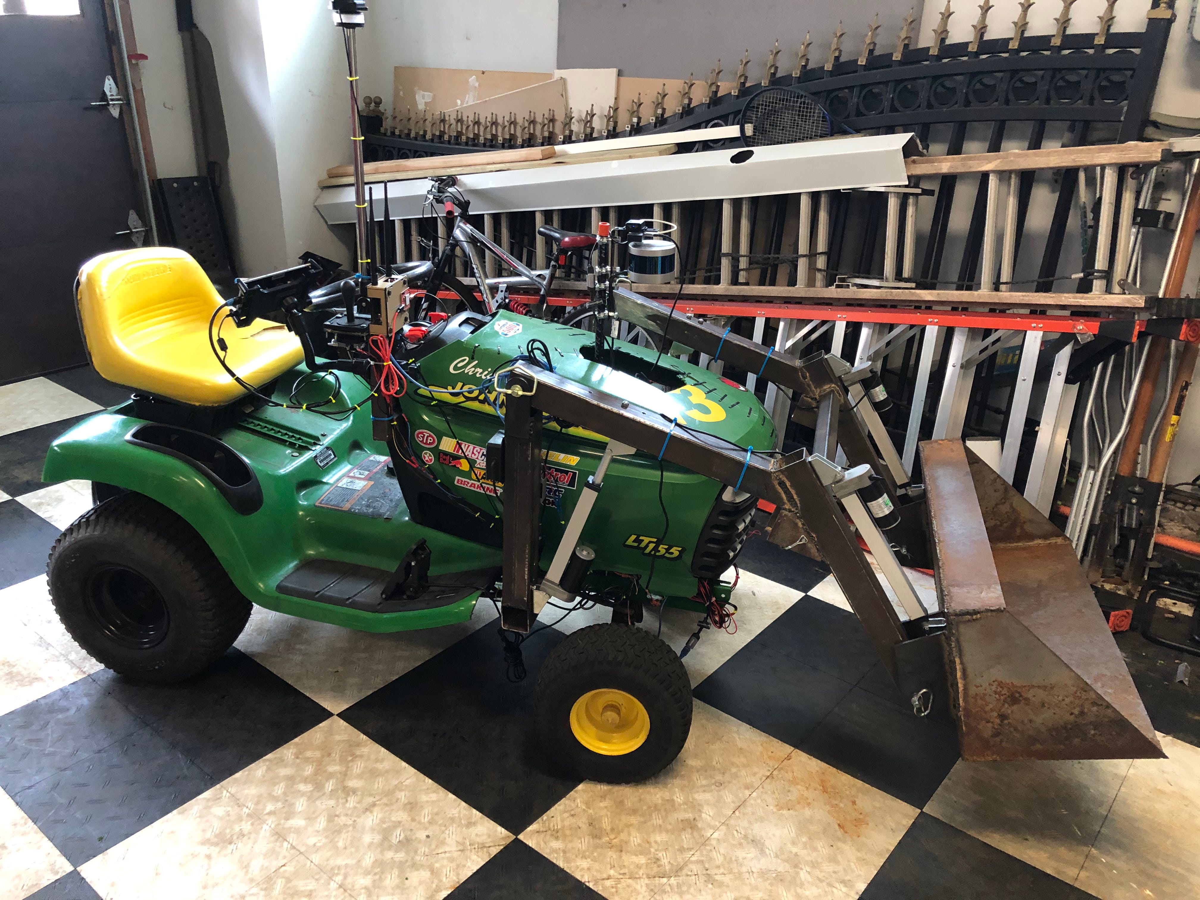 John Deere garden tractor