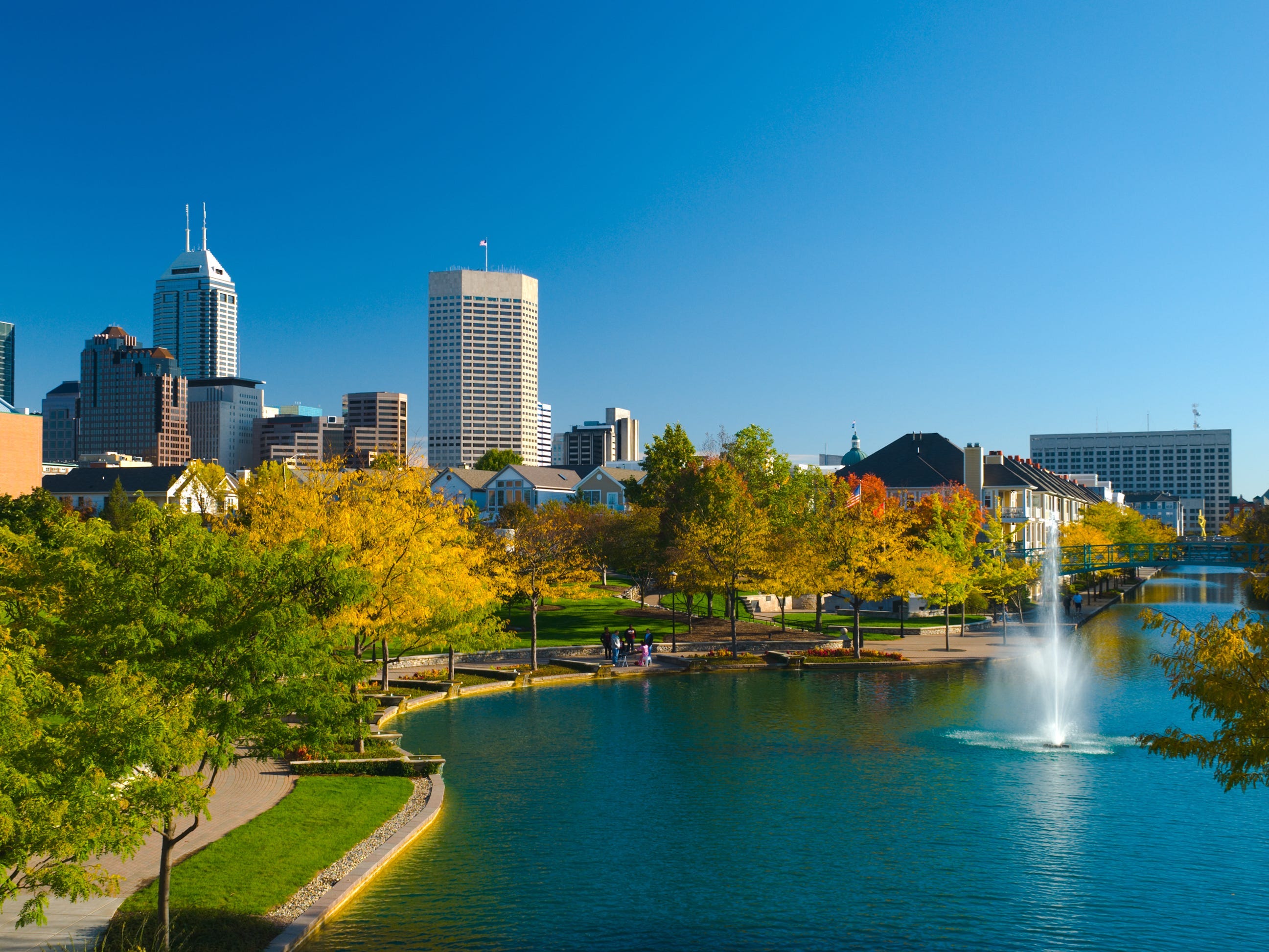Skyline of Indianapolis