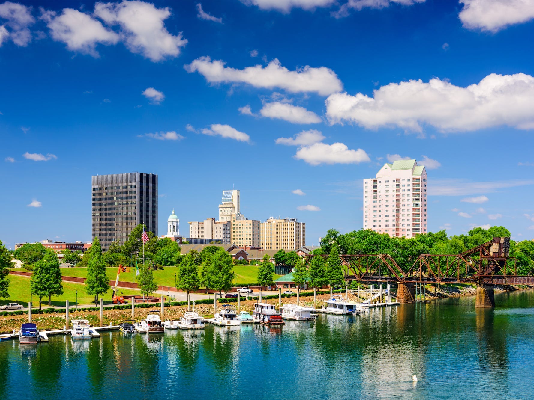 City view of Augusta, Georgia.