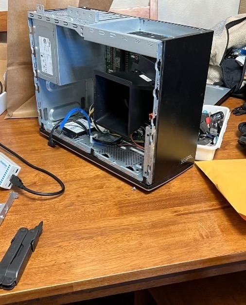 Computer seized