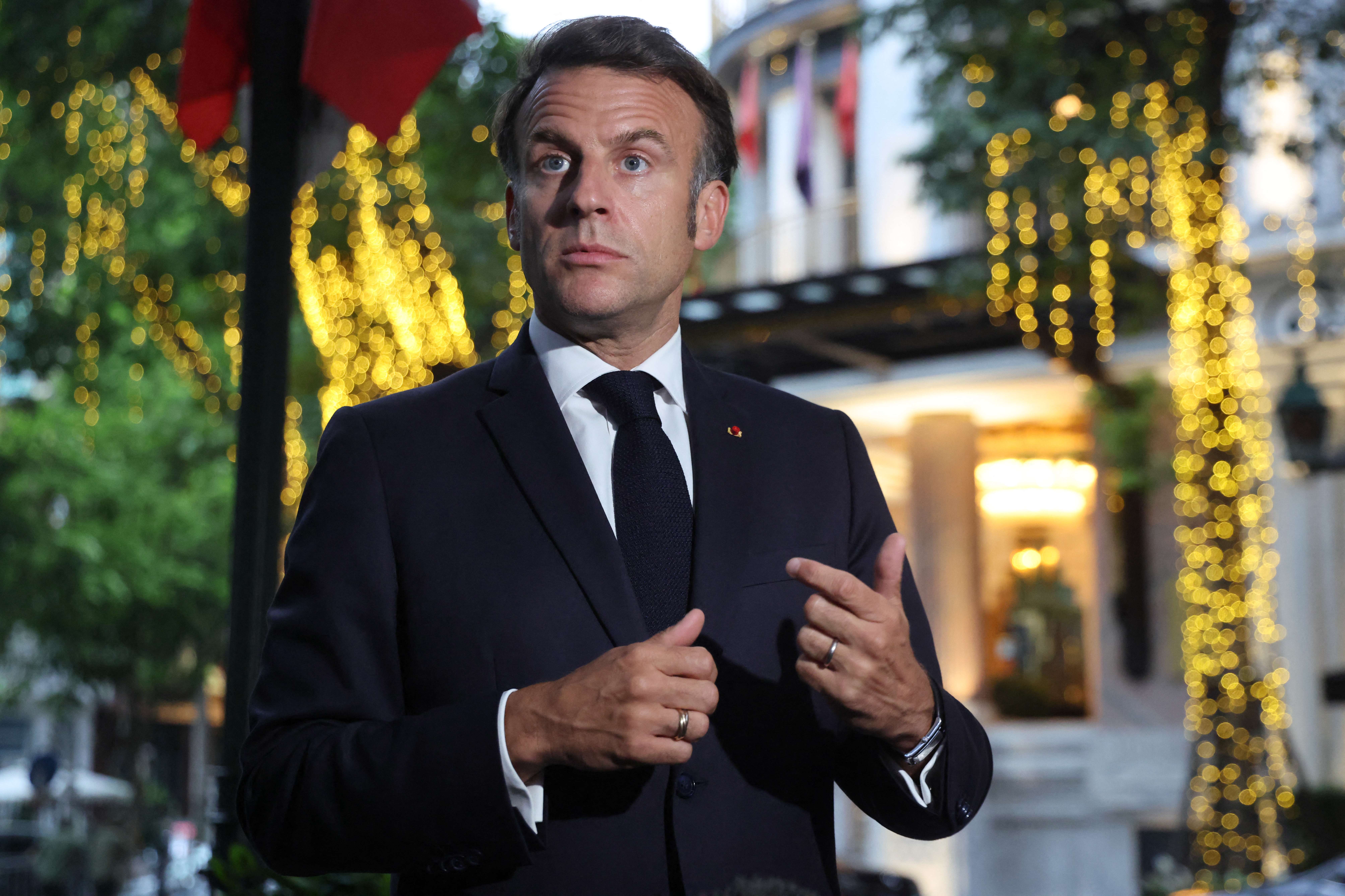 Emmanuel Macron.