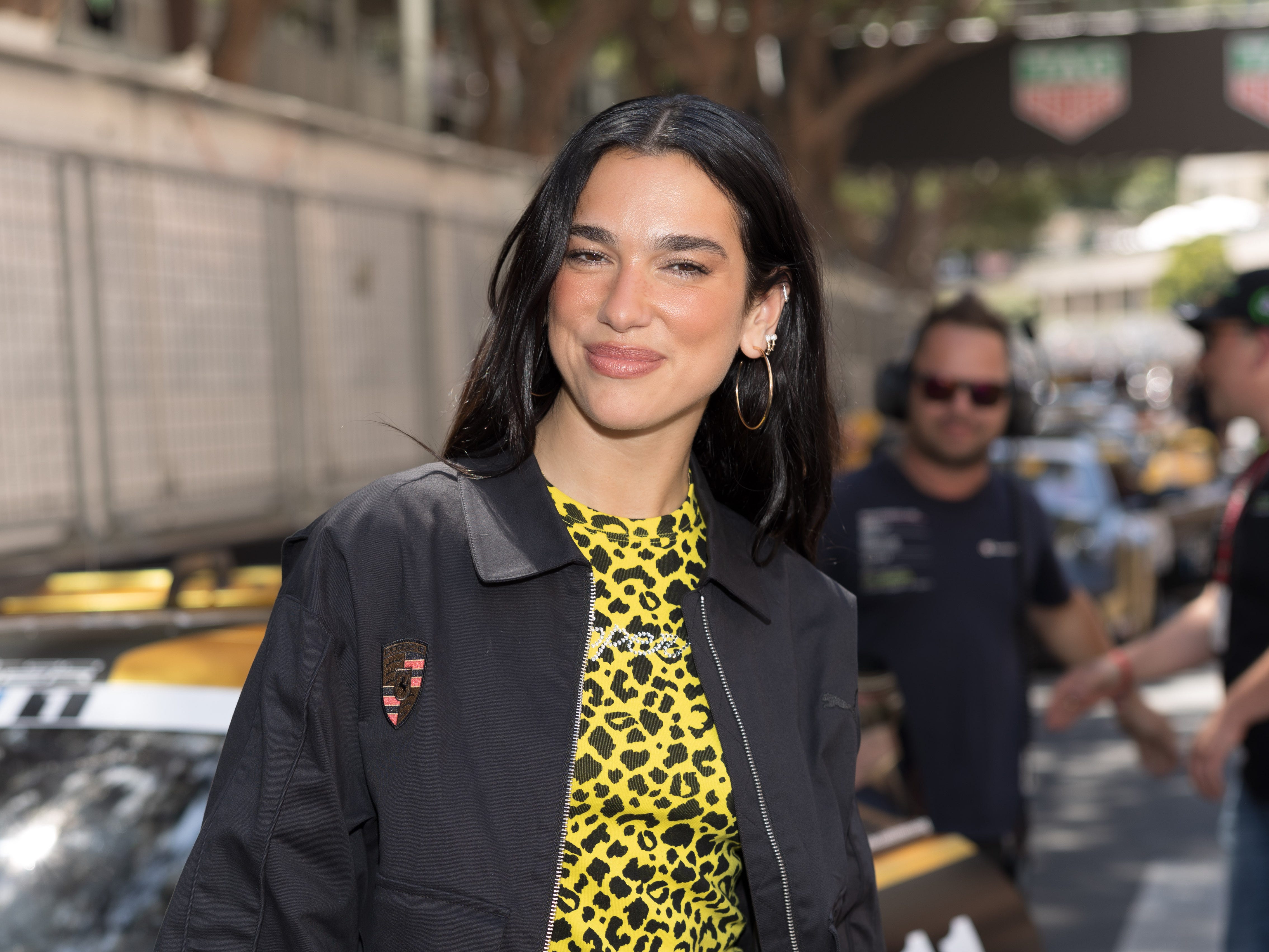 Dua Lipa at the F1 Grand Prix of Monaco on May 25, 2025, in Monte-Carlo, Monaco.
