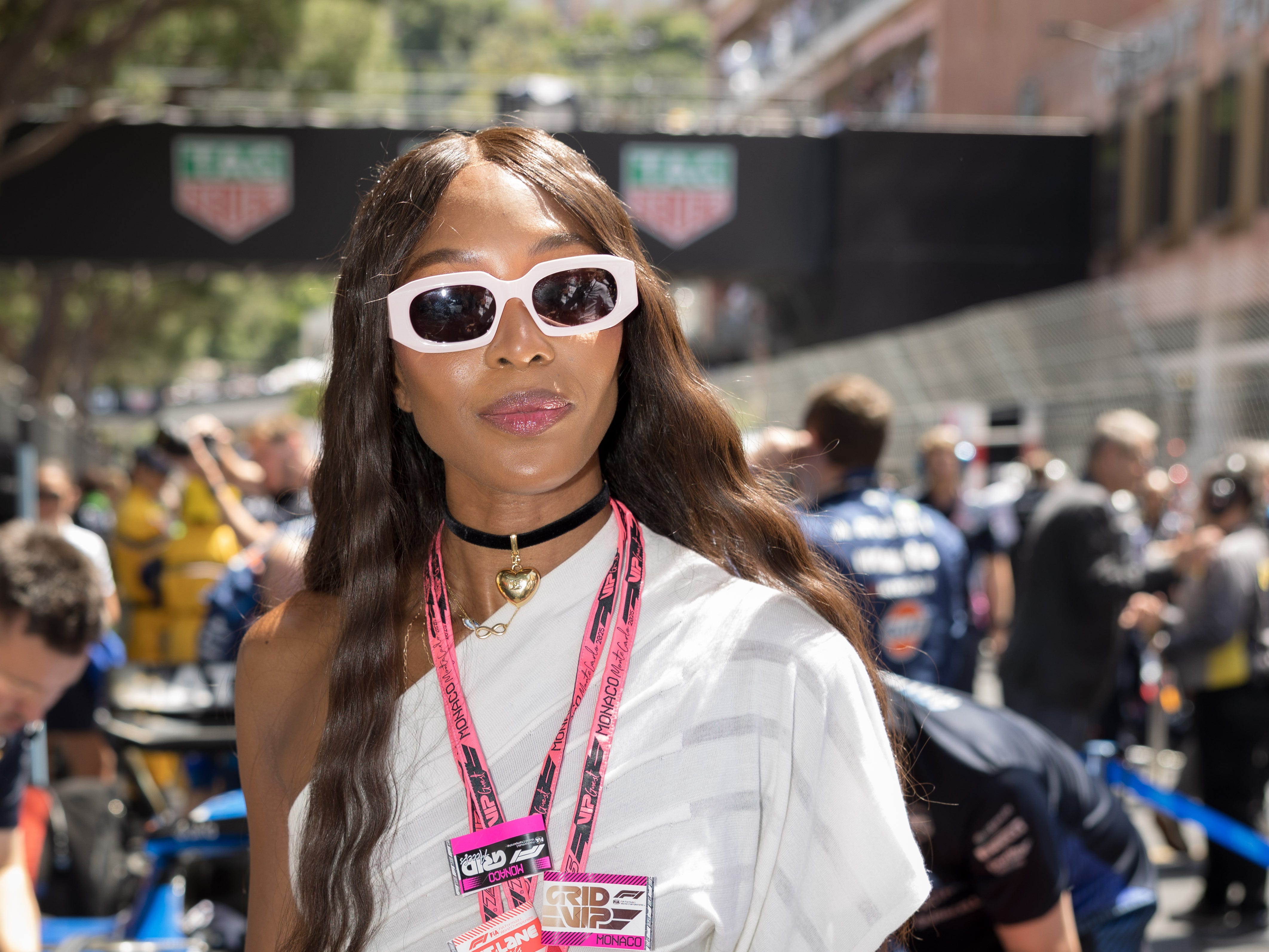 Naomi Campbell at the F1 Grand Prix of Monaco on May 25, 2025, in Monte-Carlo, Monaco.