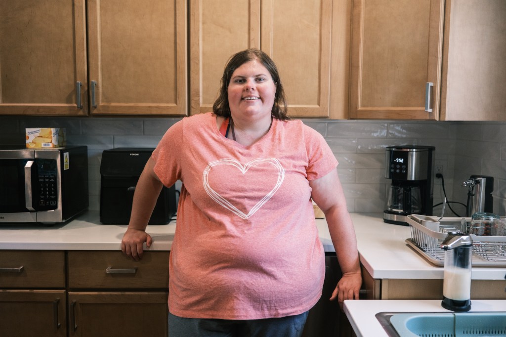 Alyssa Slade, who is moving in on Wednesday