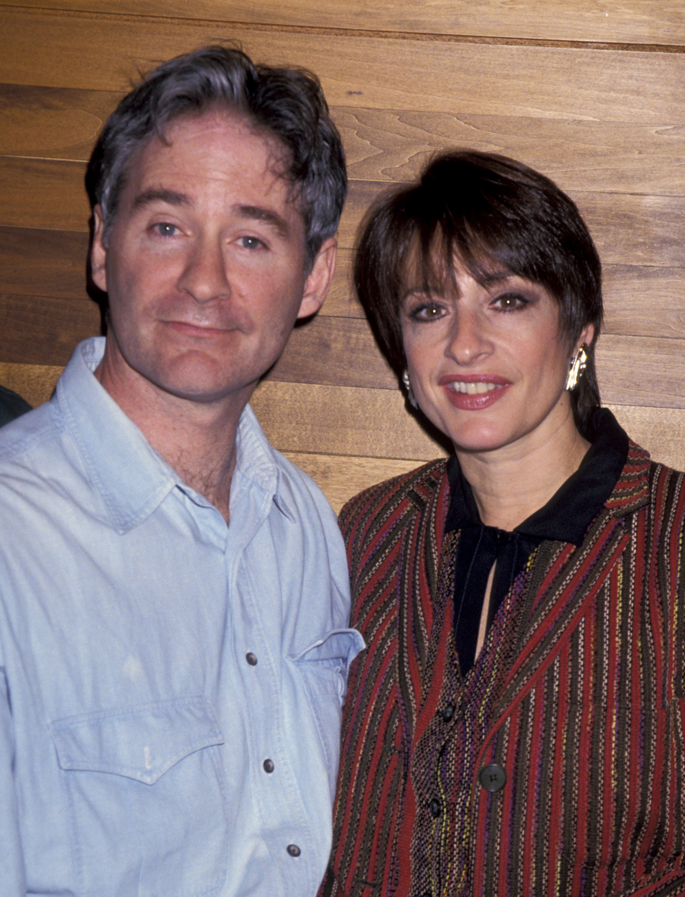 Kevin Kline and Patti LuPone.