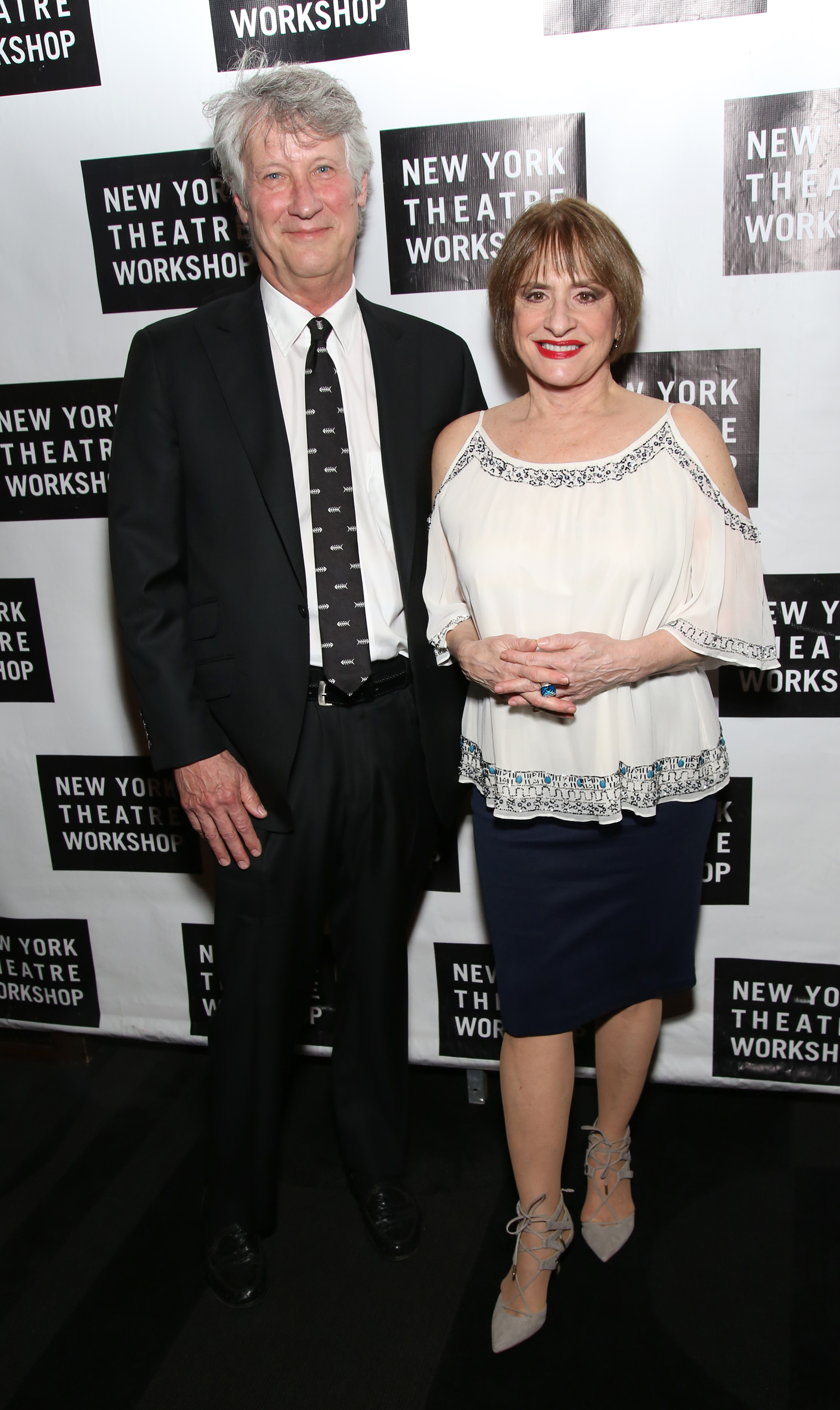 Matthew Johnston and Patti LuPone.
