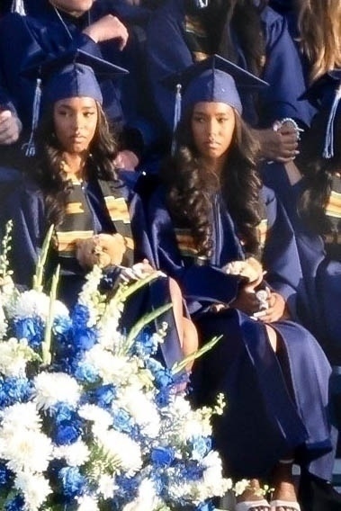 Jessie and D'Lila Combs.