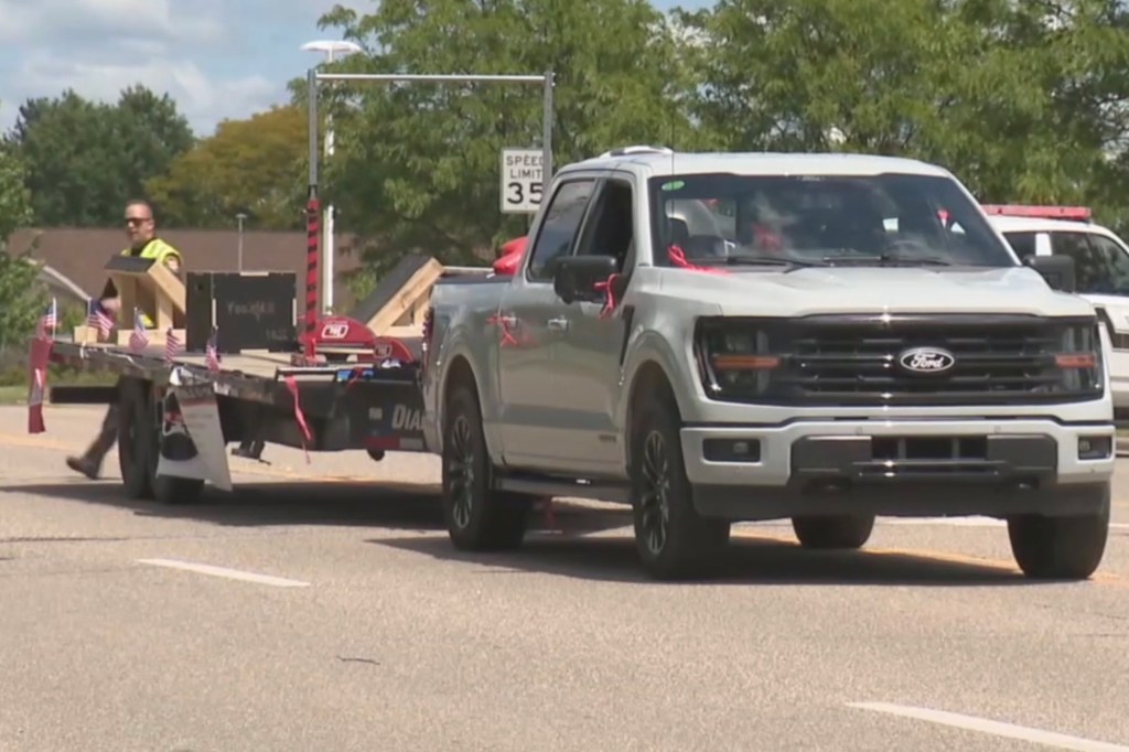 A 13-year-old North Canton boy died after he fell from a float and was then run over during a Memorial Day parade.