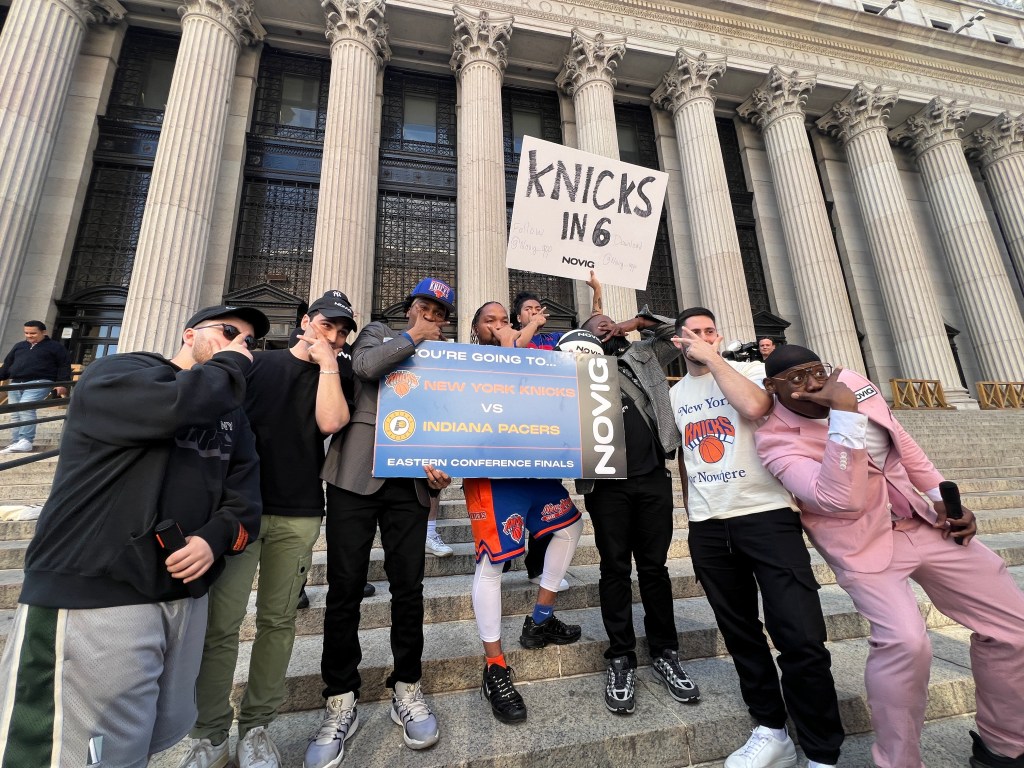 Davidson said he has been stopped in the street by people who think he is the Knicks star.