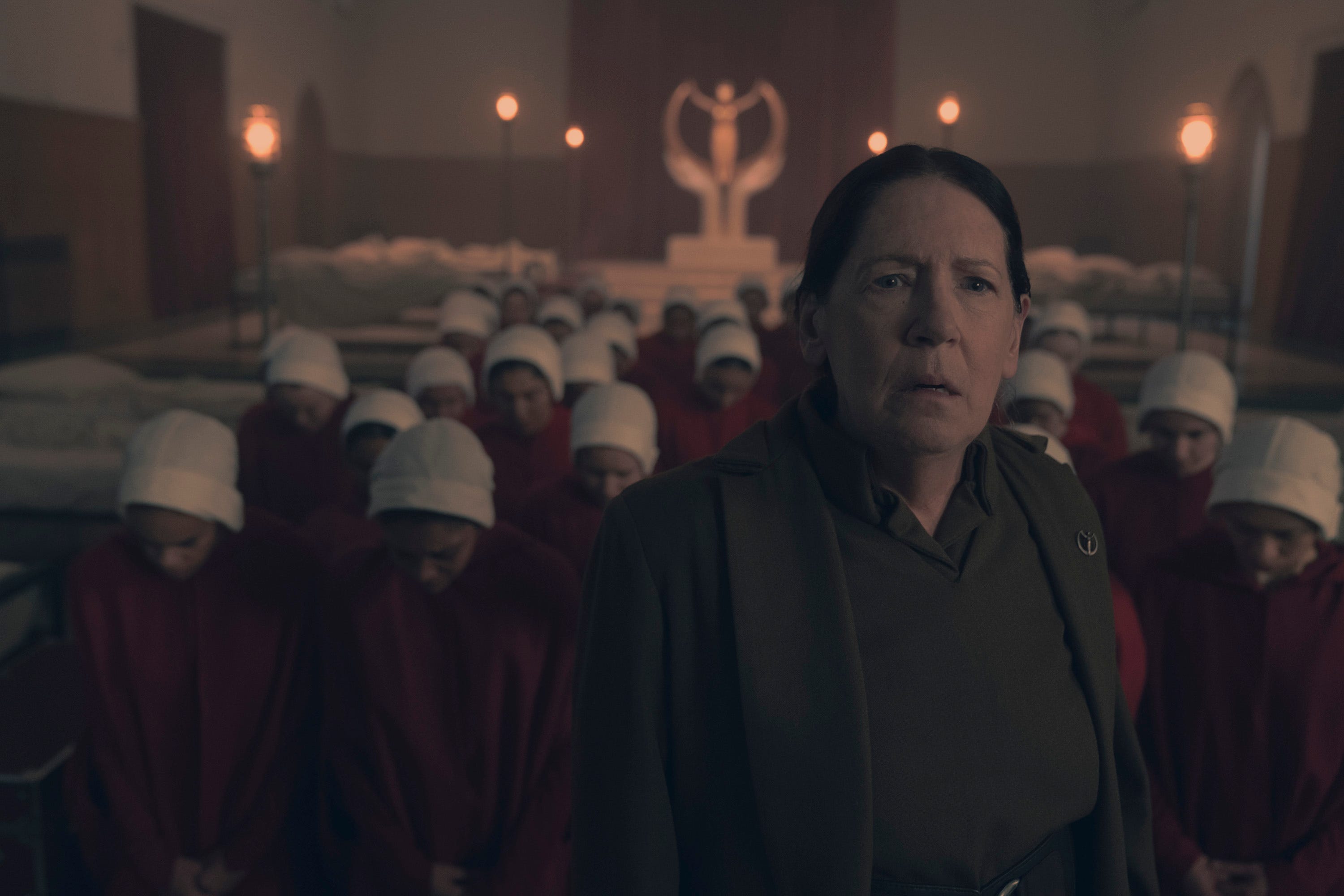 Ann Dowd as Aunt Lydia in