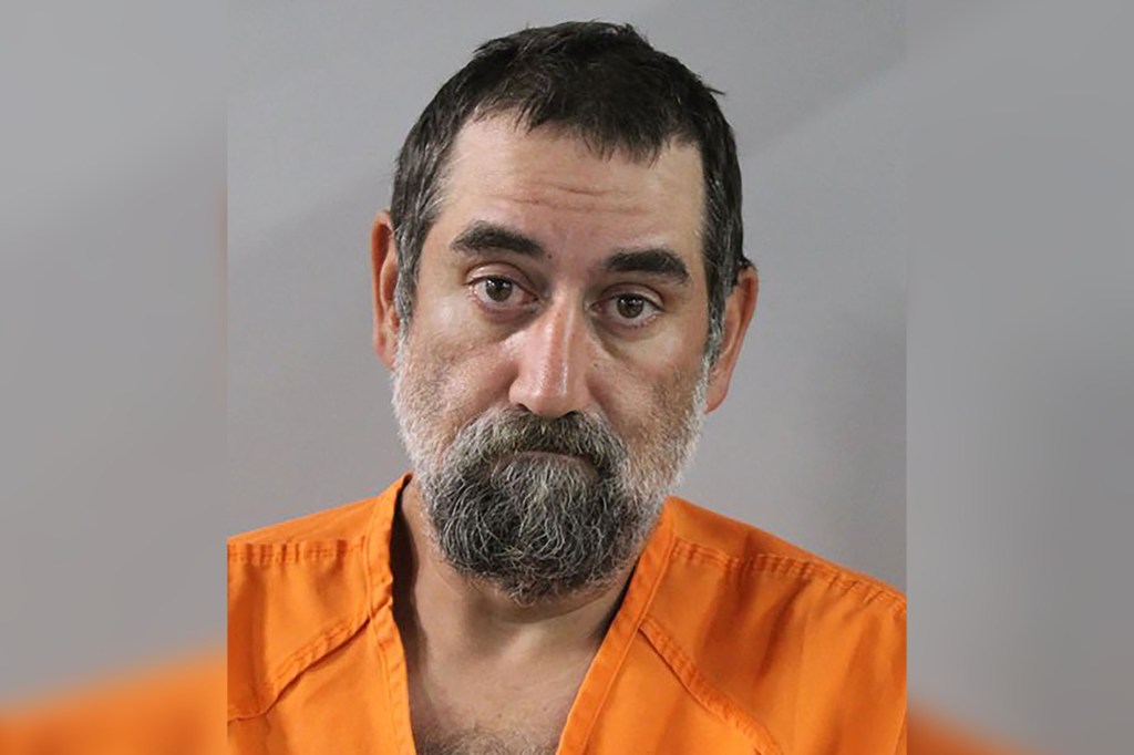 A man named Timothy Schulz, aged 42, acting erratically as reported by a convenience store clerk, armed with garden shears.