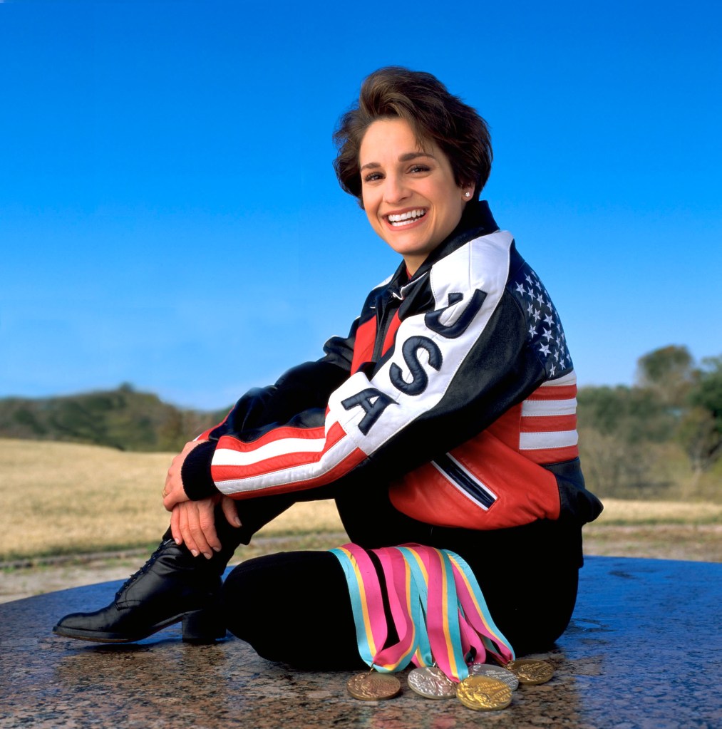 Mary Lou Retton in October 2000