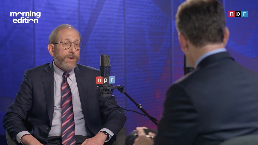 Harvard President Alan Garber expressing concern over funding freezes by the Trump Administration in response to perceived antisemitism issues on campus