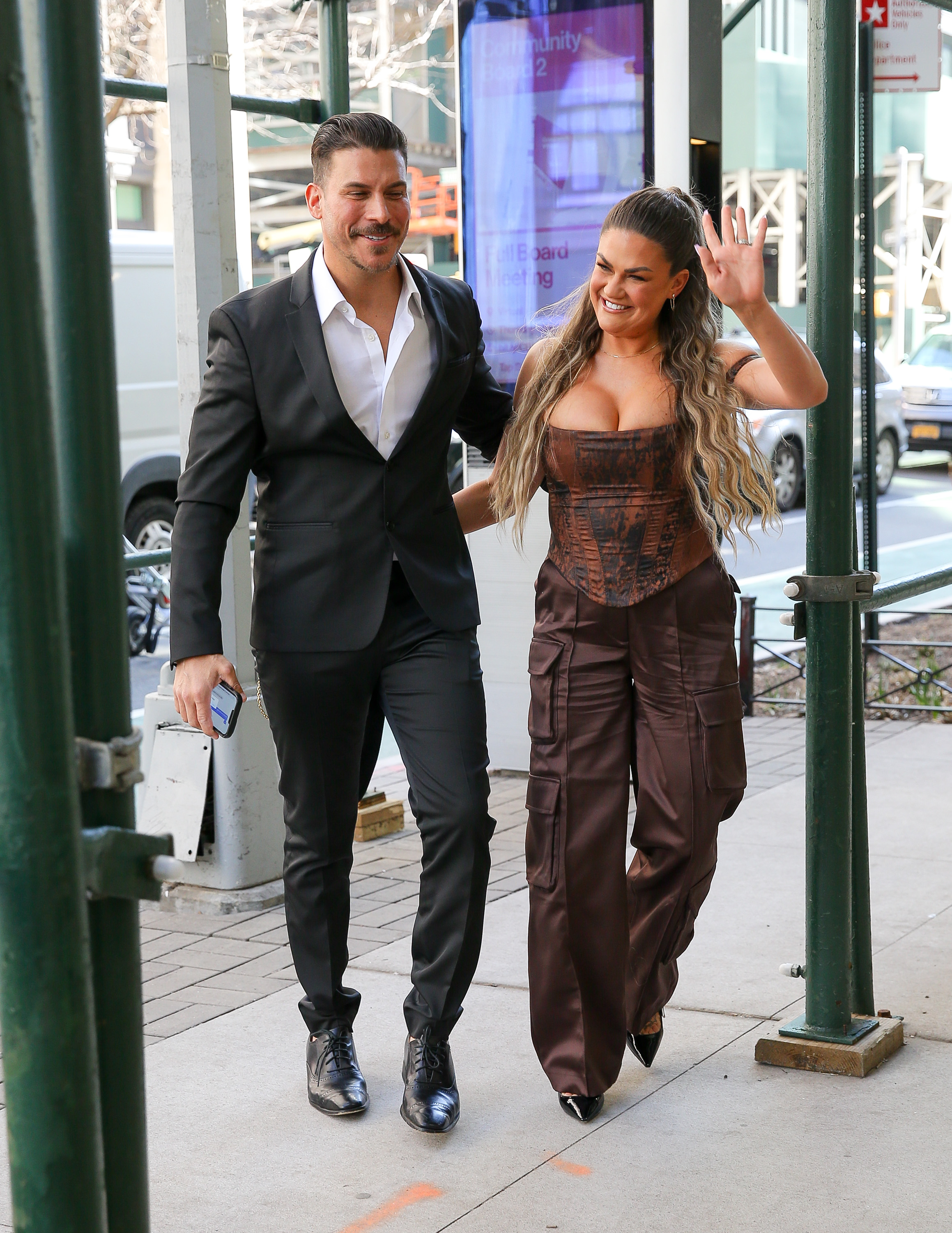 Jax Taylor and Brittany Cartwright in New York City