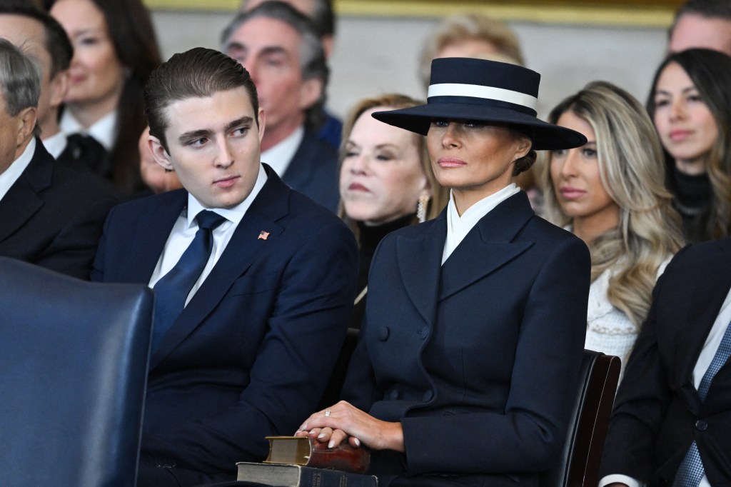 melania and barron