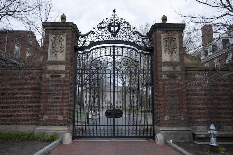 Harvard gate.
