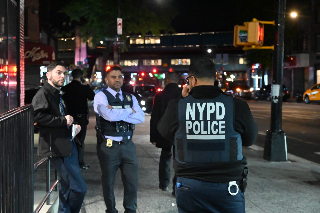 Data showed there were seven shootings between Friday and Monday, a decline from the 17 reported last year. 
