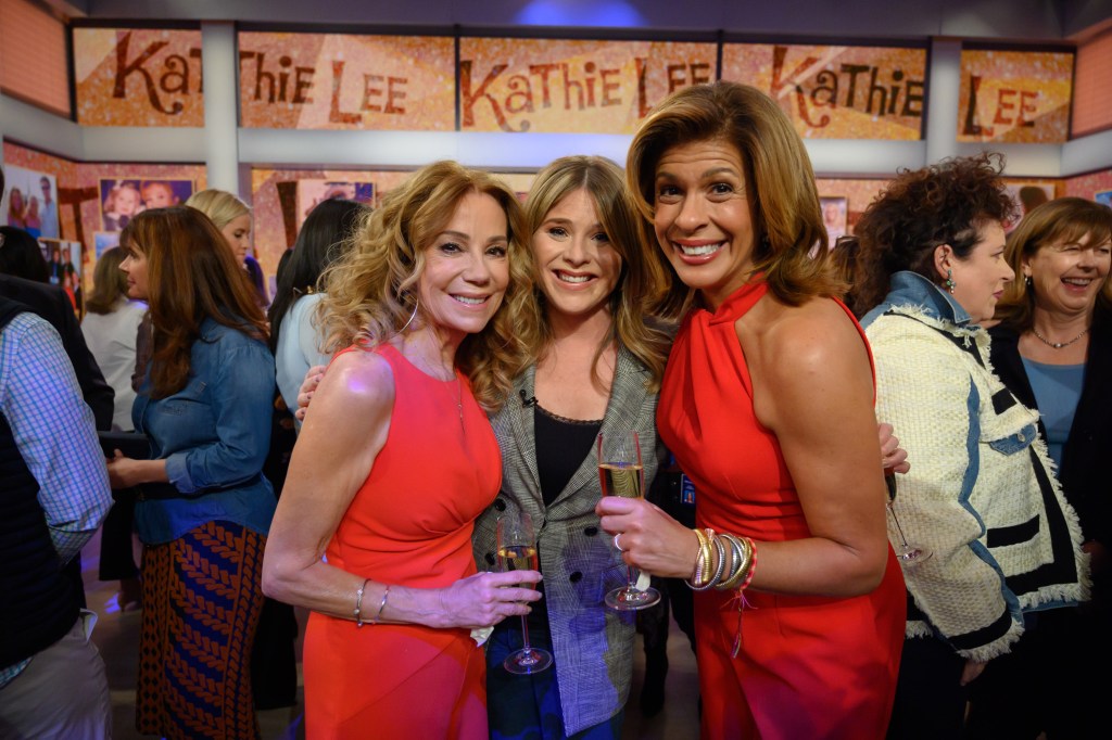 Kathie Lee Gifford, Jenna Bush Hafer and Hoda Kotb in 2019. 