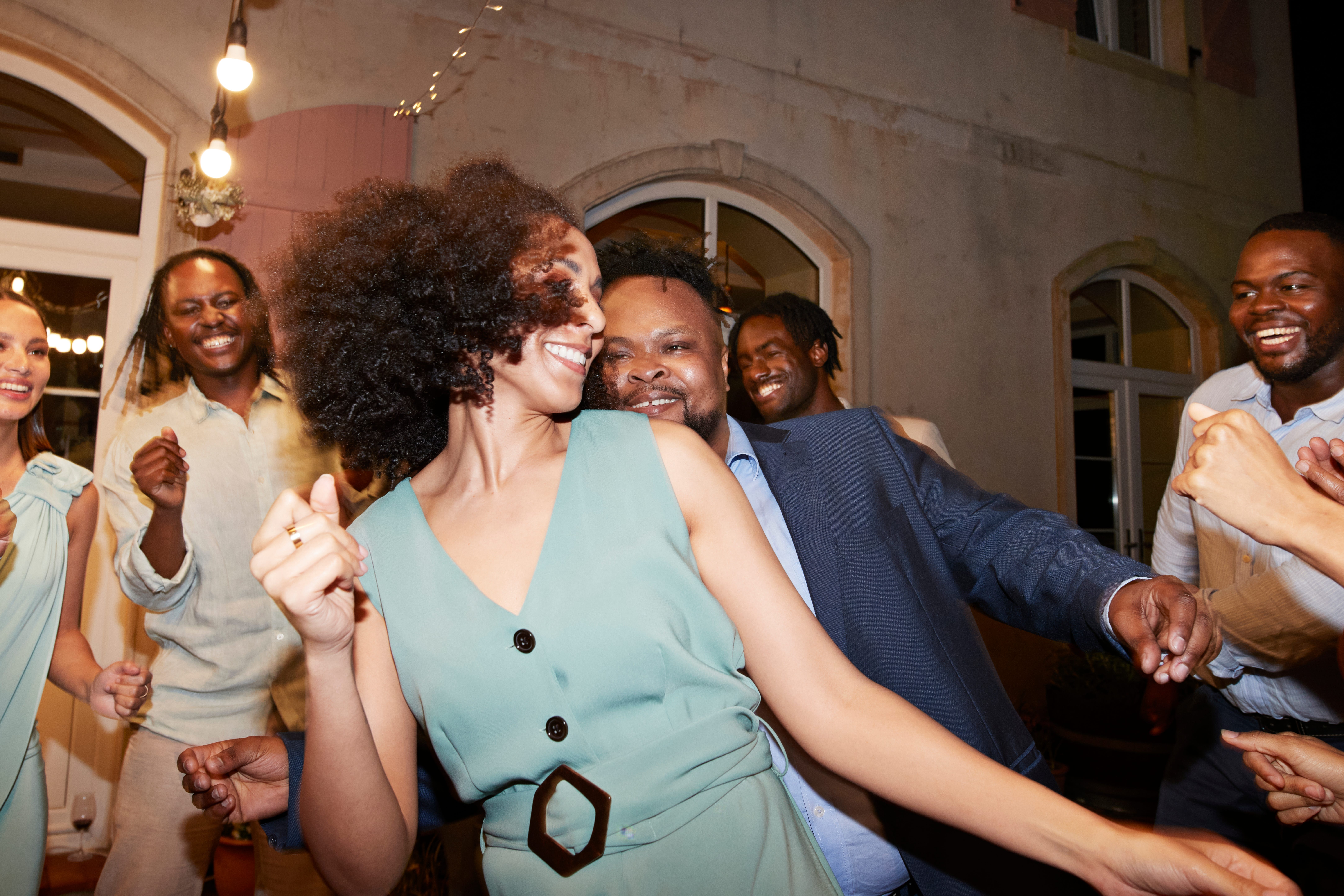 People dancing