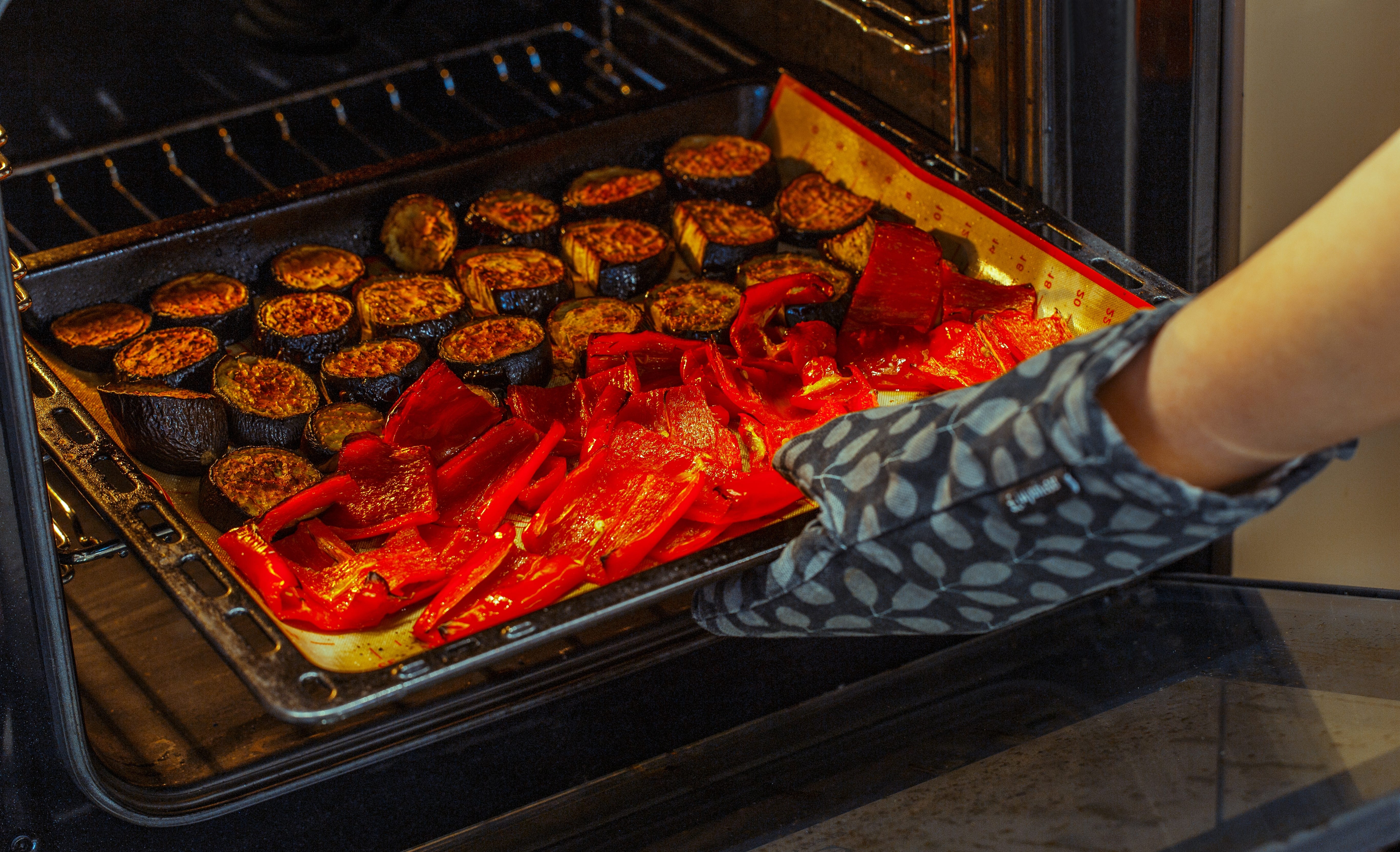 roasting vegetables