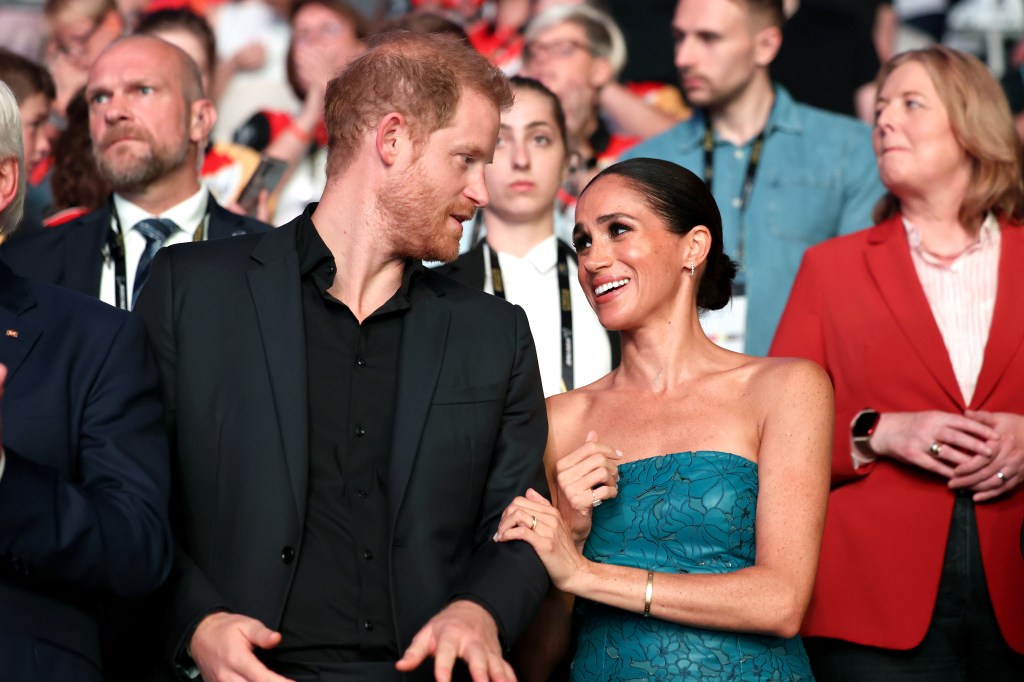 Meghan Markle and Prince Harry in Germany in September 2023