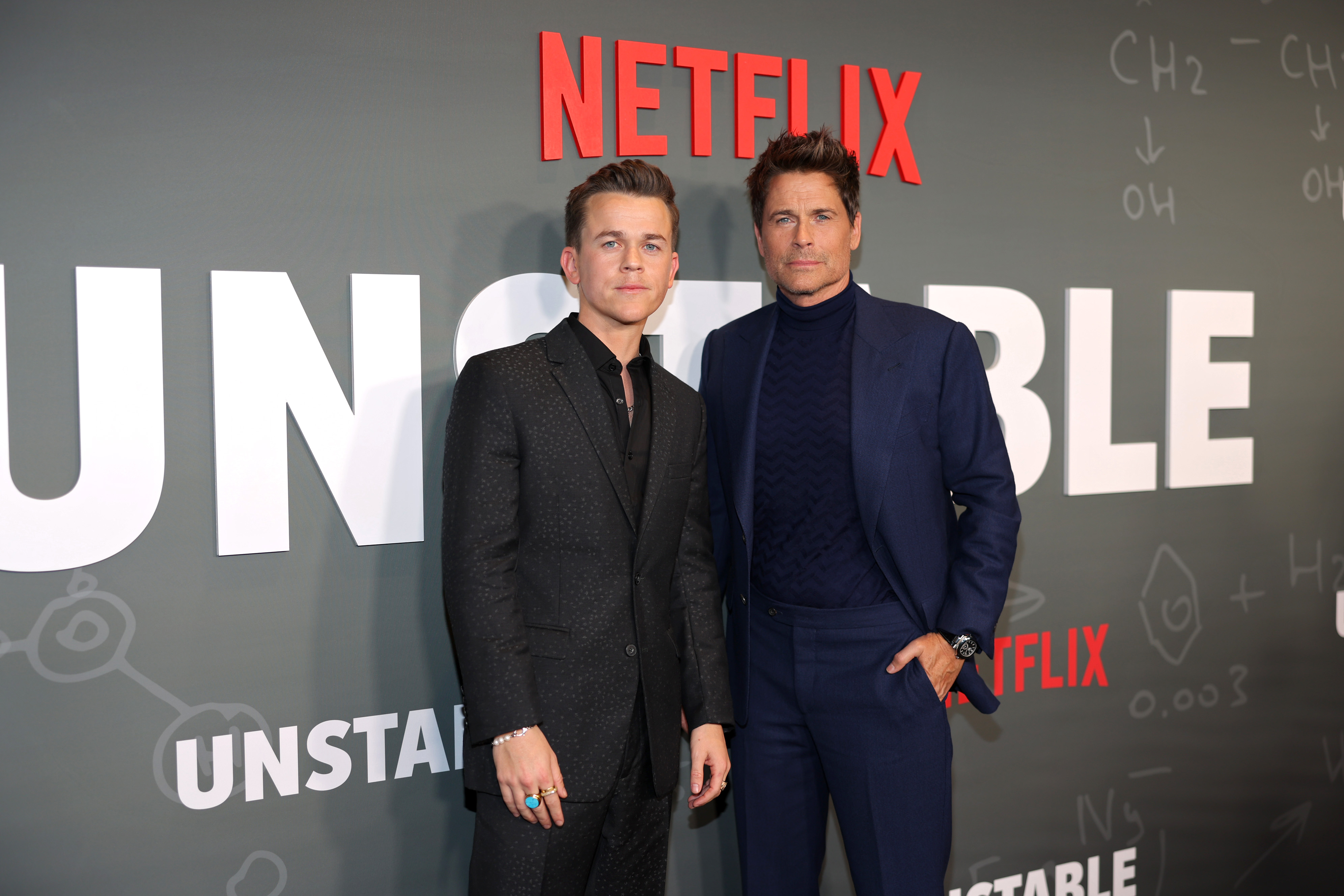 Rob Lowe and John Lowe in LA in March 2023