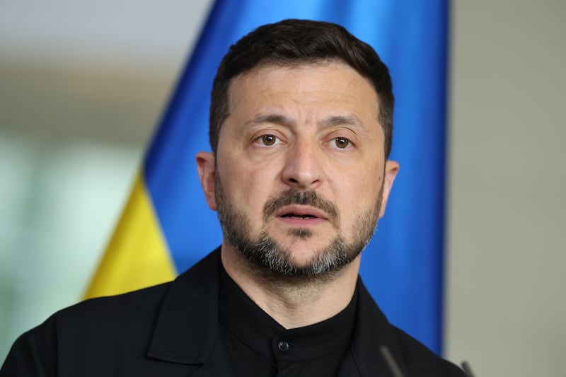 Ukrainian President Volodymyr Zelensky said that "America’s silence, and the silence of others in the world, only encourages Putin.”