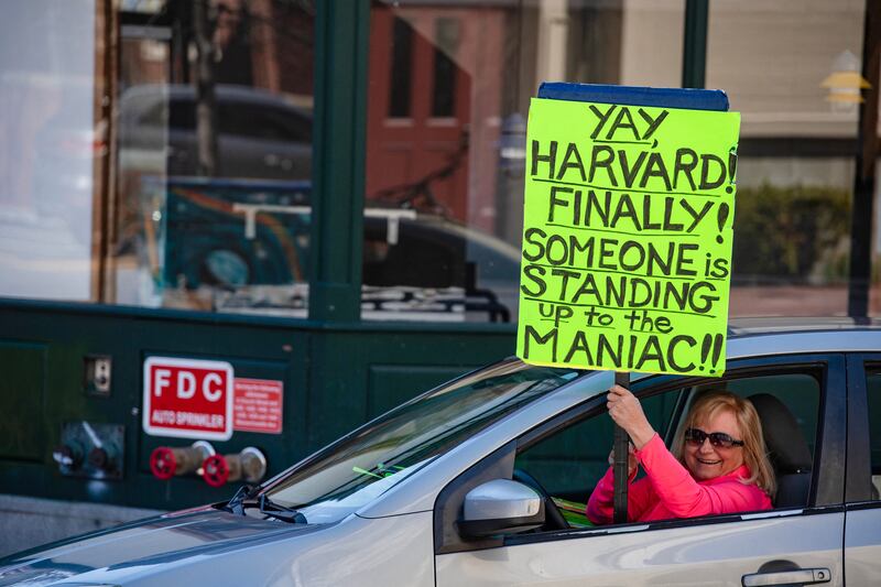 Harvard refuses to give in to the administration's demands.