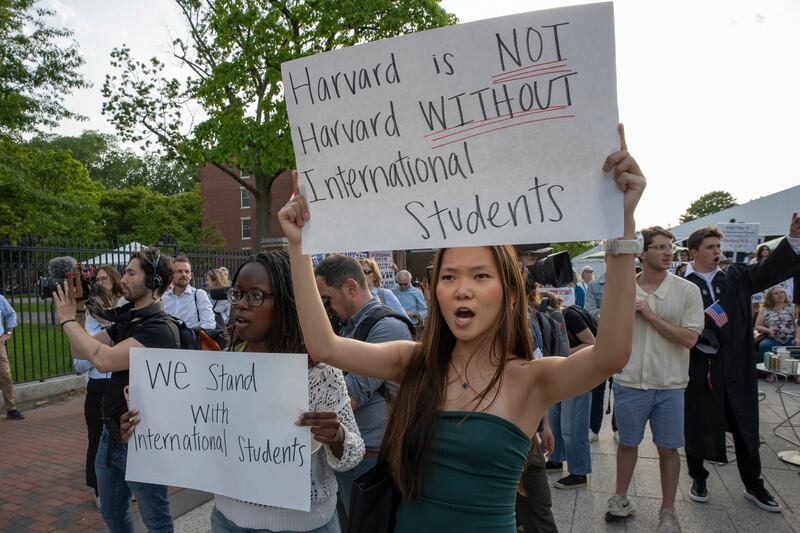 The administration tried to ban Harvard from enrolling international students.