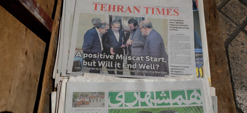 On April 13, 2025, the day after U.S. and Iranian officials opened nuclear talks in Oman, newspapers in Tehran reported widespread optimism in Iran. 