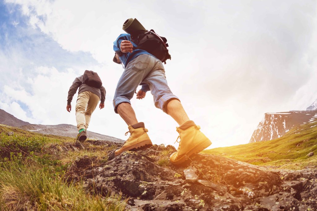 The pair of hikers believed their friend had died but were simply high on psychedelic mushrooms.