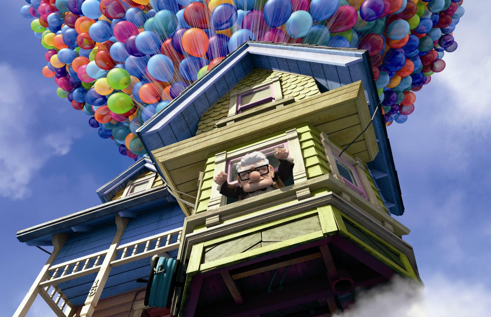 up carl balloon house