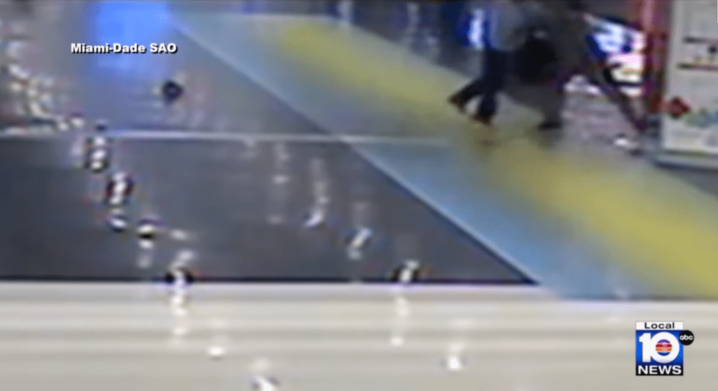 McDougall attacked another traveler after passing through security just after 6:30 a.m. on Dec. 28, 2024.
