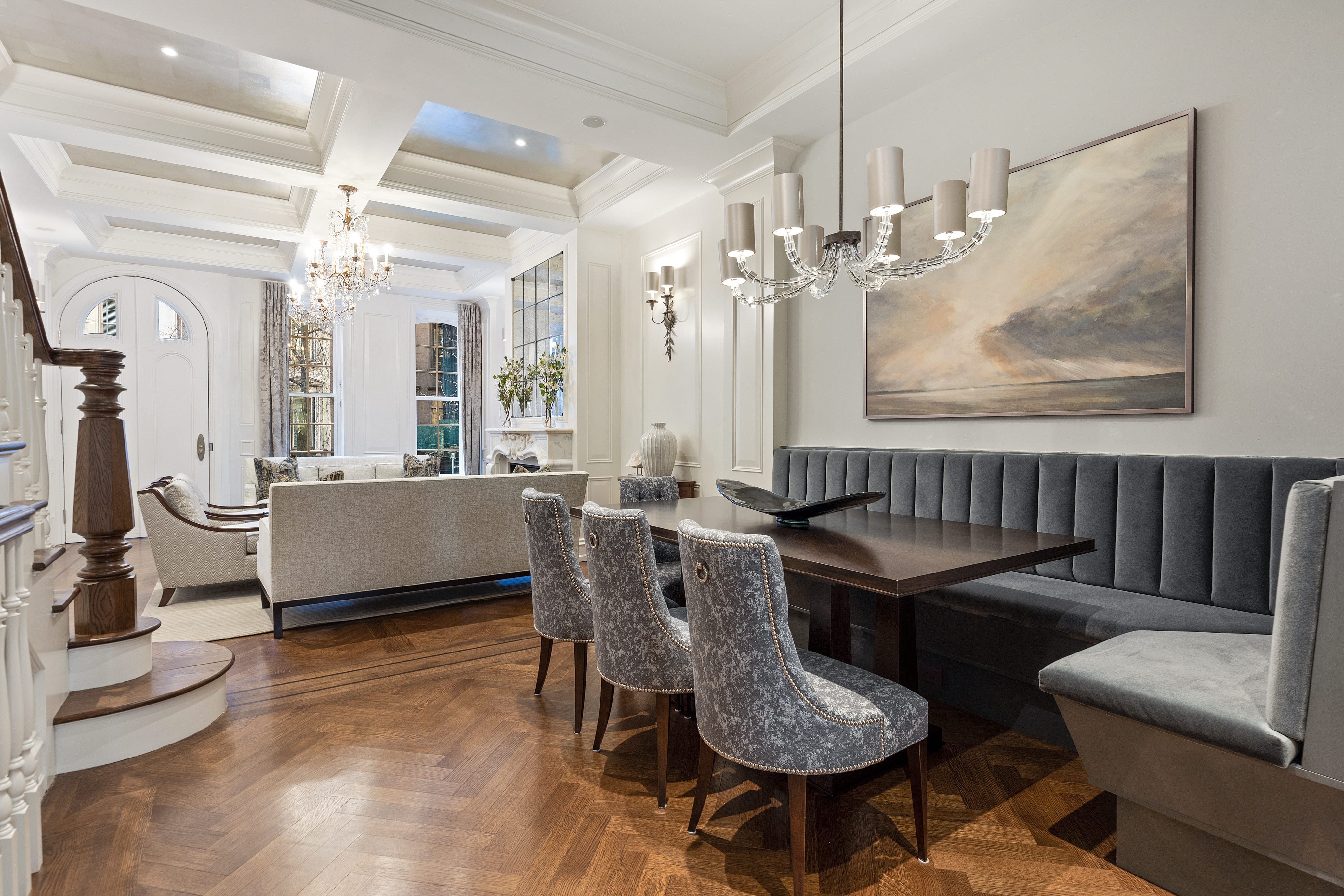 169 East 71st Street sitting room and breakfast nook