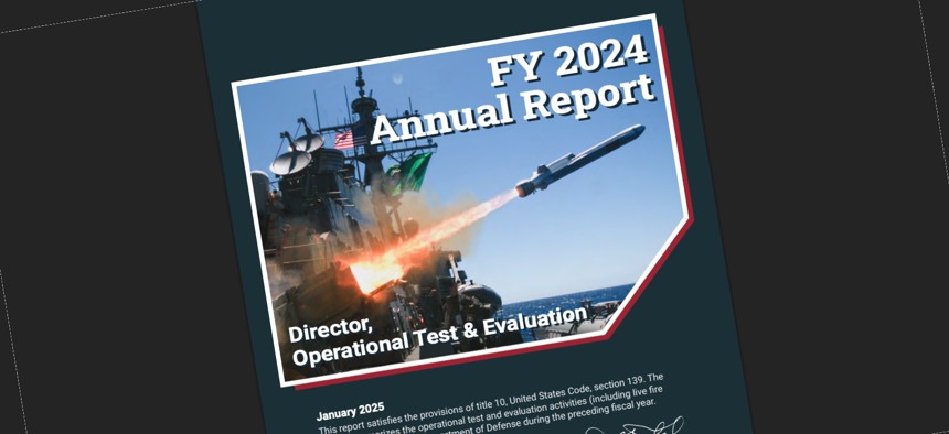 The cover of ODT&E's January 2025 annual report.