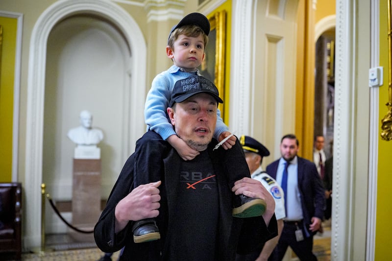 Elon Musk and his son X Æ have frequently been spotted at the White House since Trump's inauguration. But on Wednesday, Musk announced that his time working for the president had come to an end.