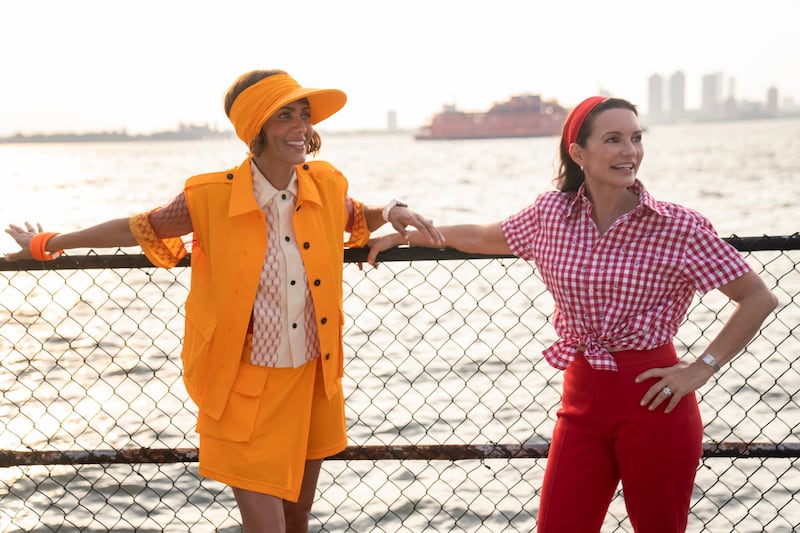 Nicole Ari Parker and Kristin Davis