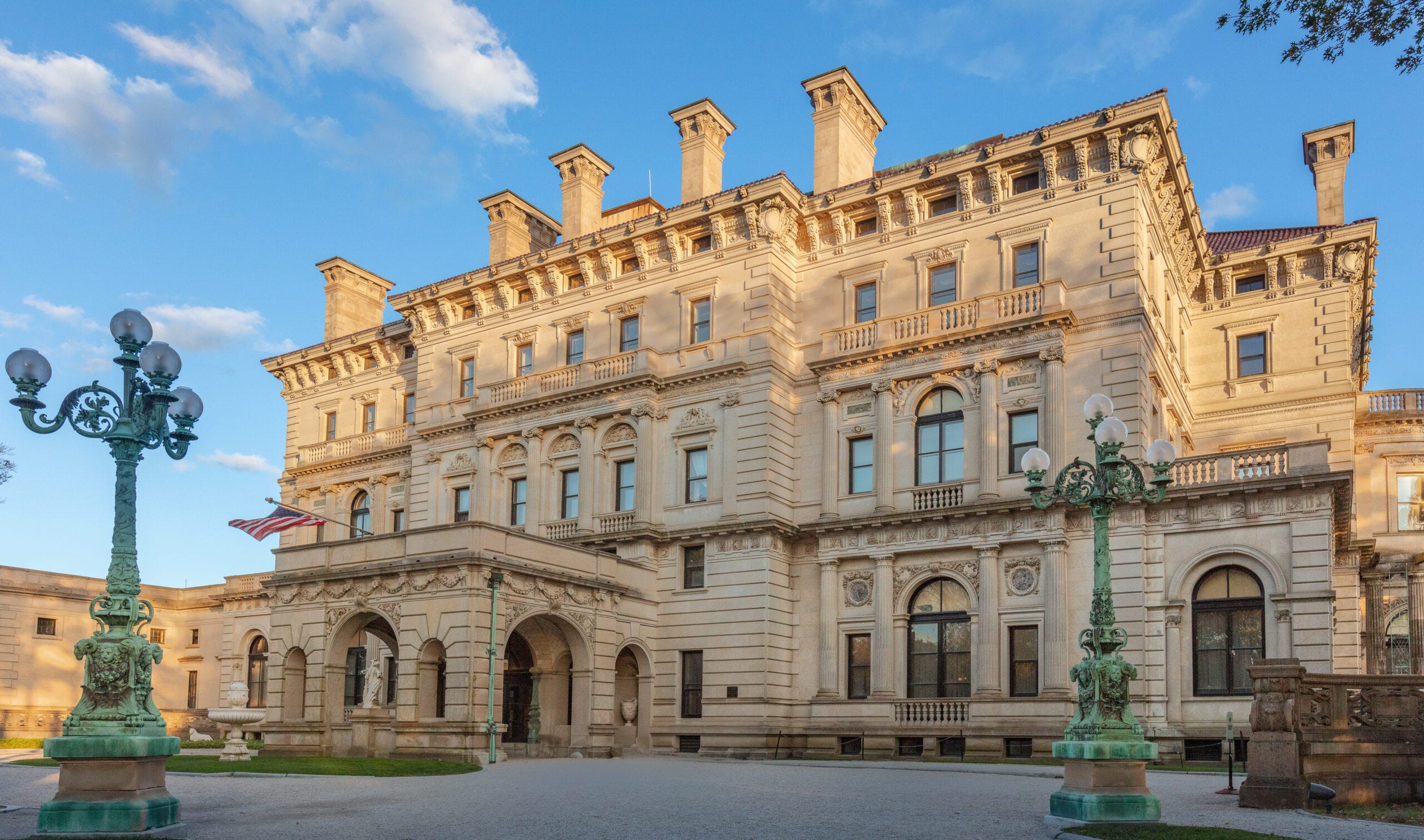 The Breakers in Newport, Rhode Island.