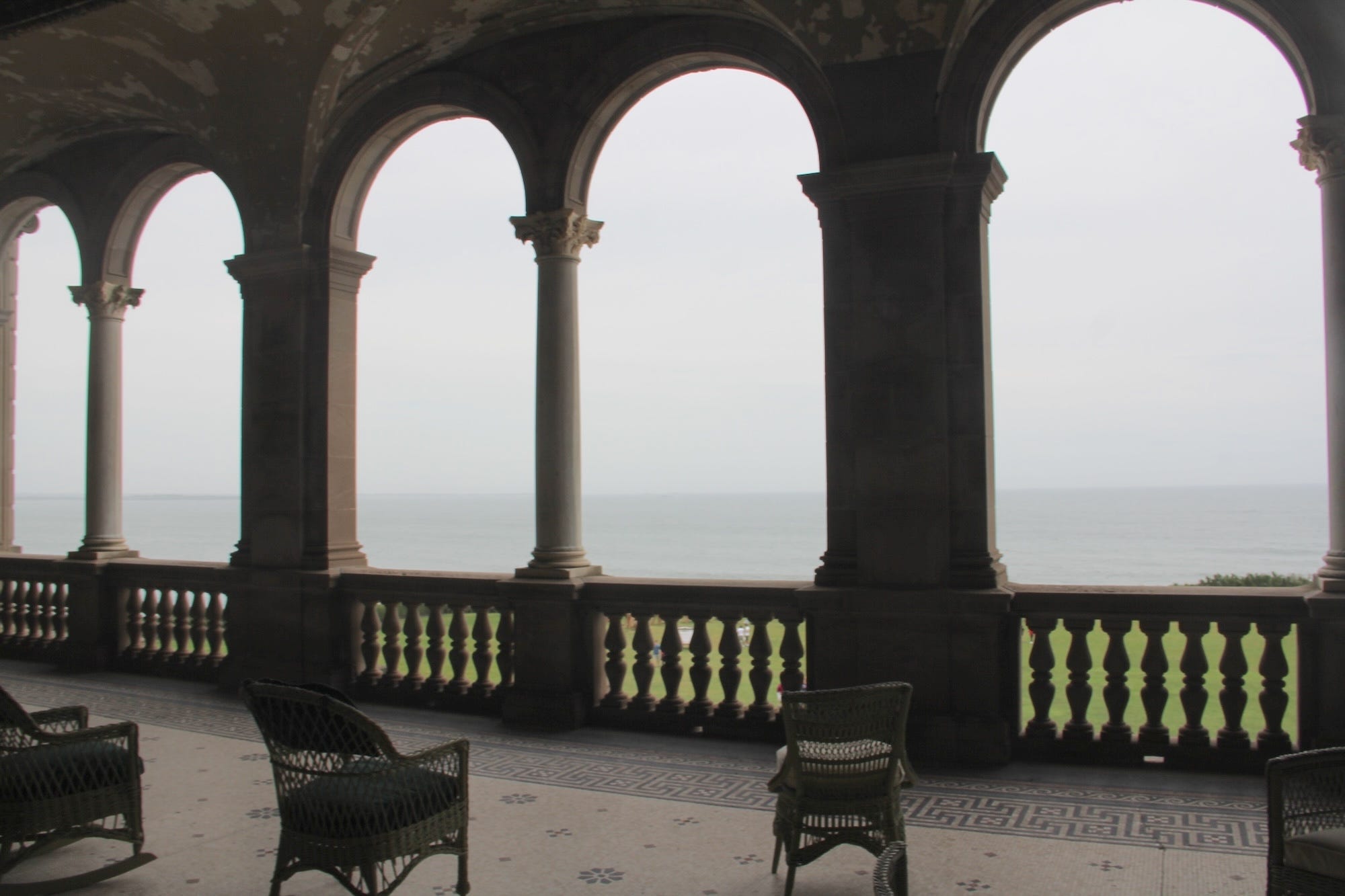 A balcony at The Breakers.